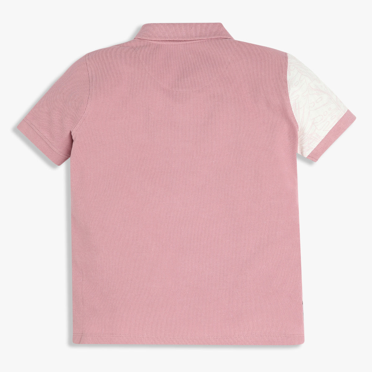 Boys Cut And Sew Sport Polo T-Shirt