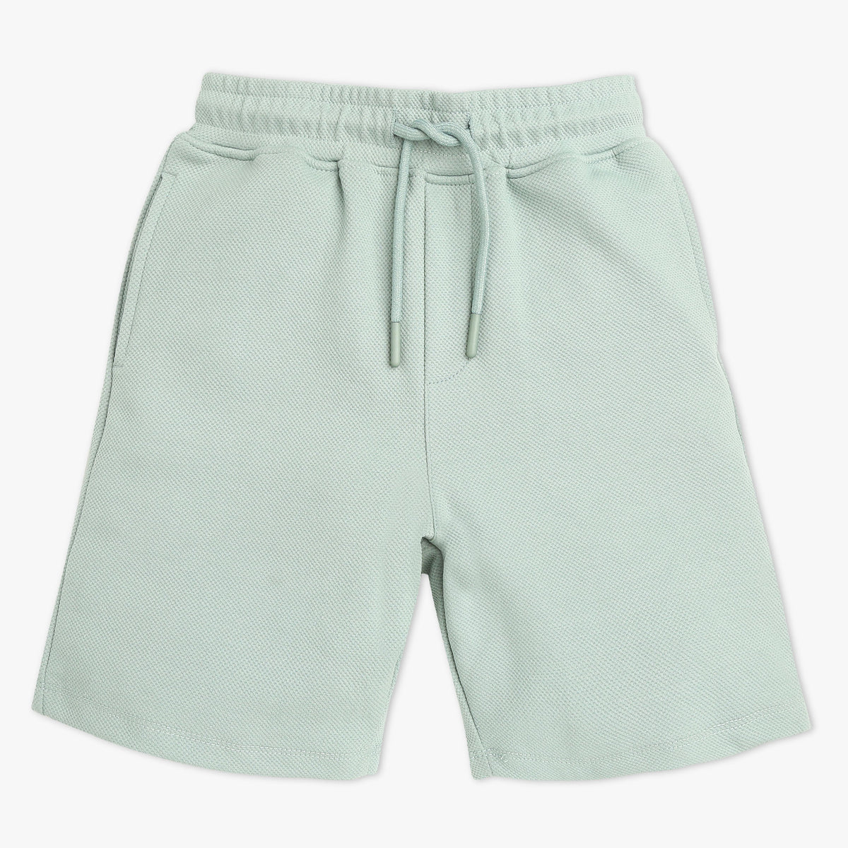 Boys Solid Knee Length Resort Shorts