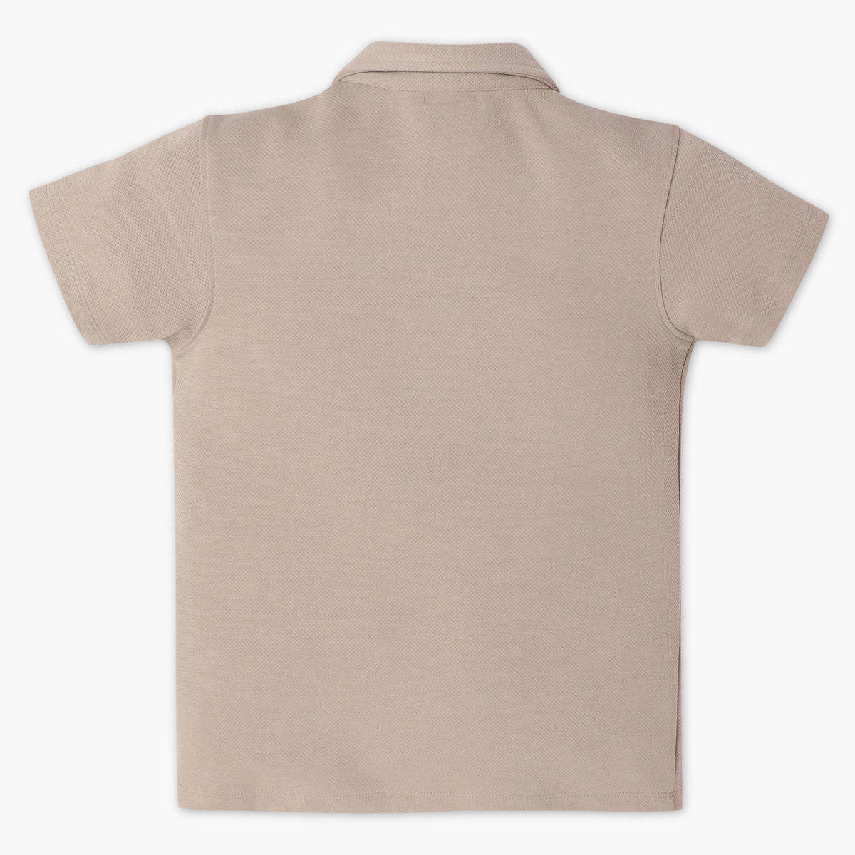 Boys Regular Fit Solid Camp Collar Half Sleeve Shirt