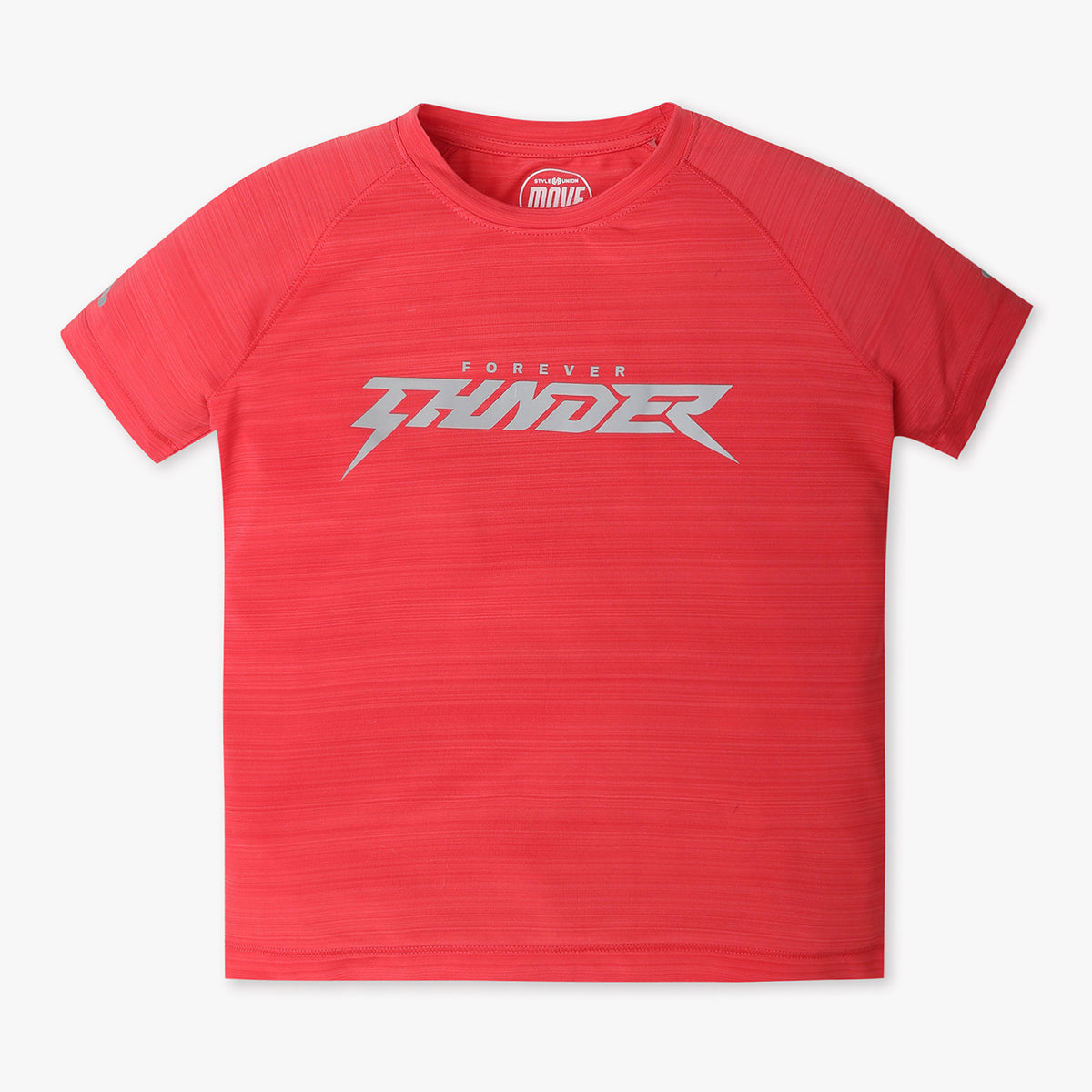 Boys Regular Fit Solid Crew Neck T-Shirt