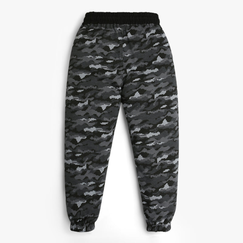Boys Cut and Sew Full Length Pop Joggers