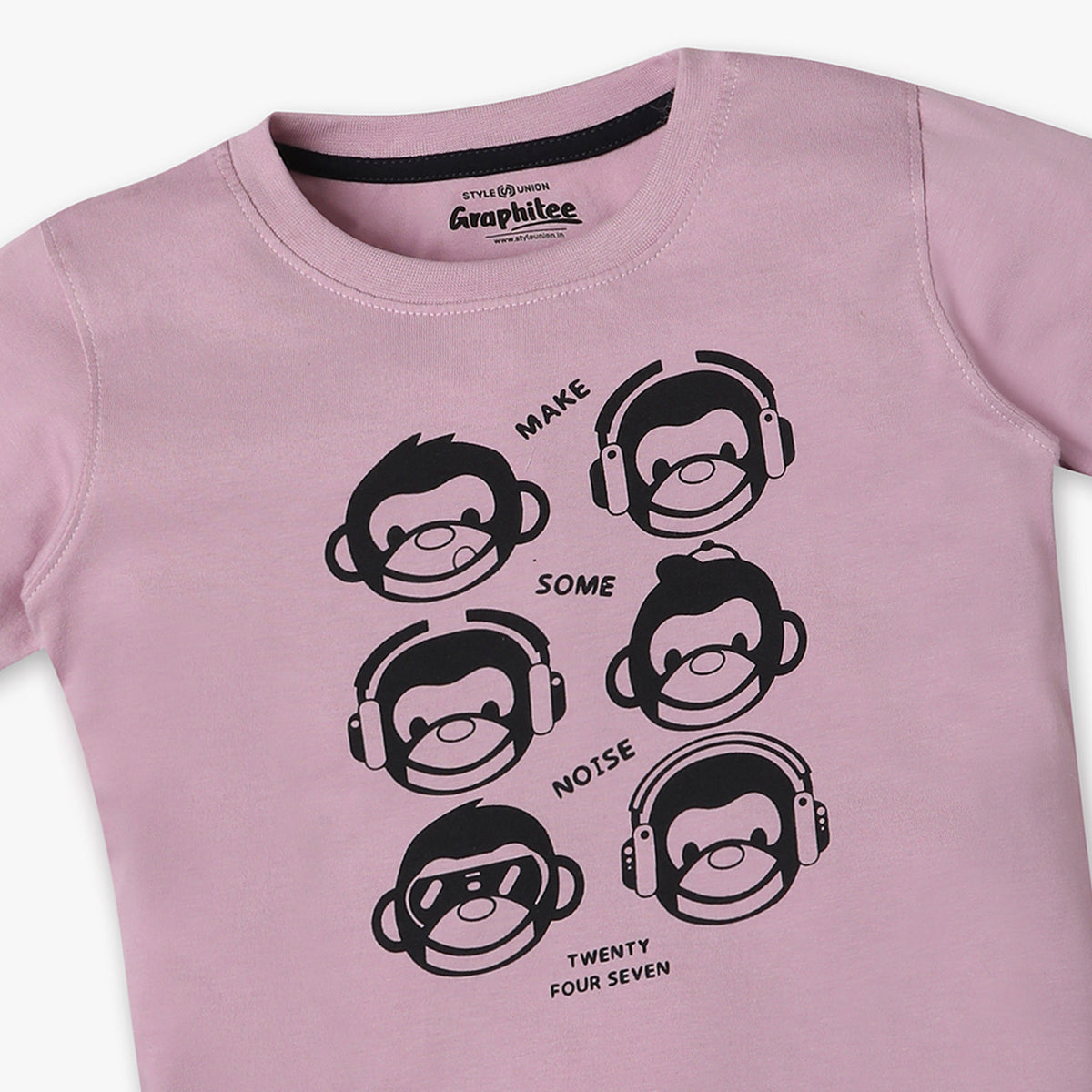 Boys Regular Fit Graphic T-Shirt