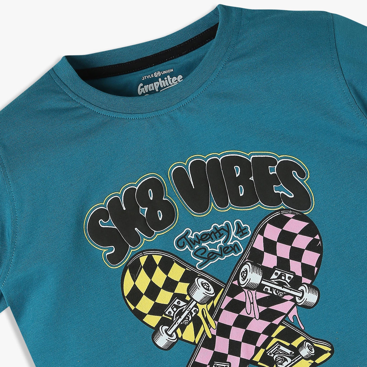 Boys Graphic Crew Neck T-Shirt