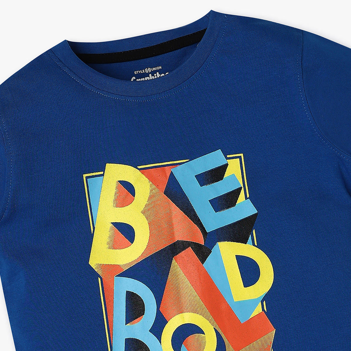 Boys Crew Neck Graphic T-Shirt