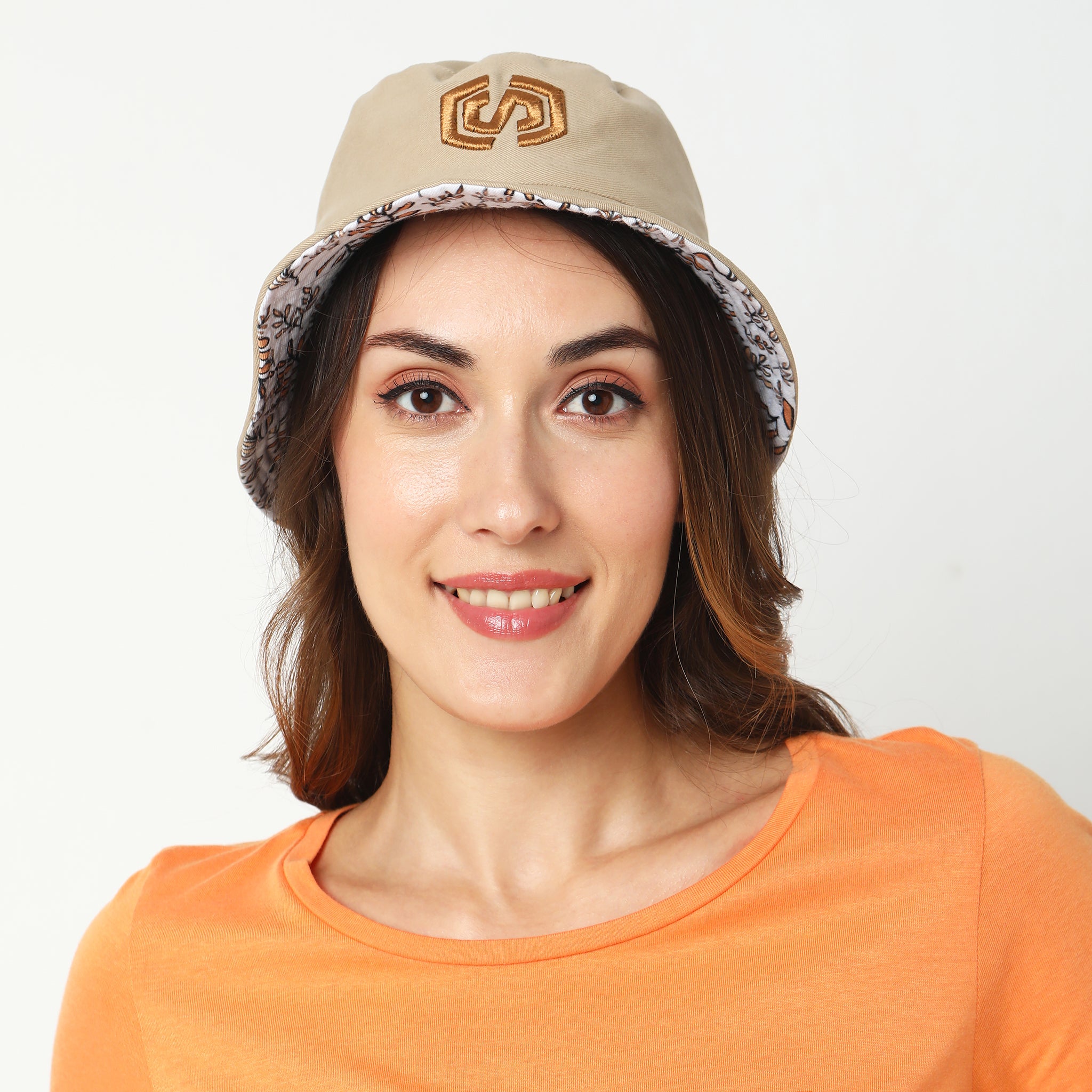 Women Cotton Solid Cap