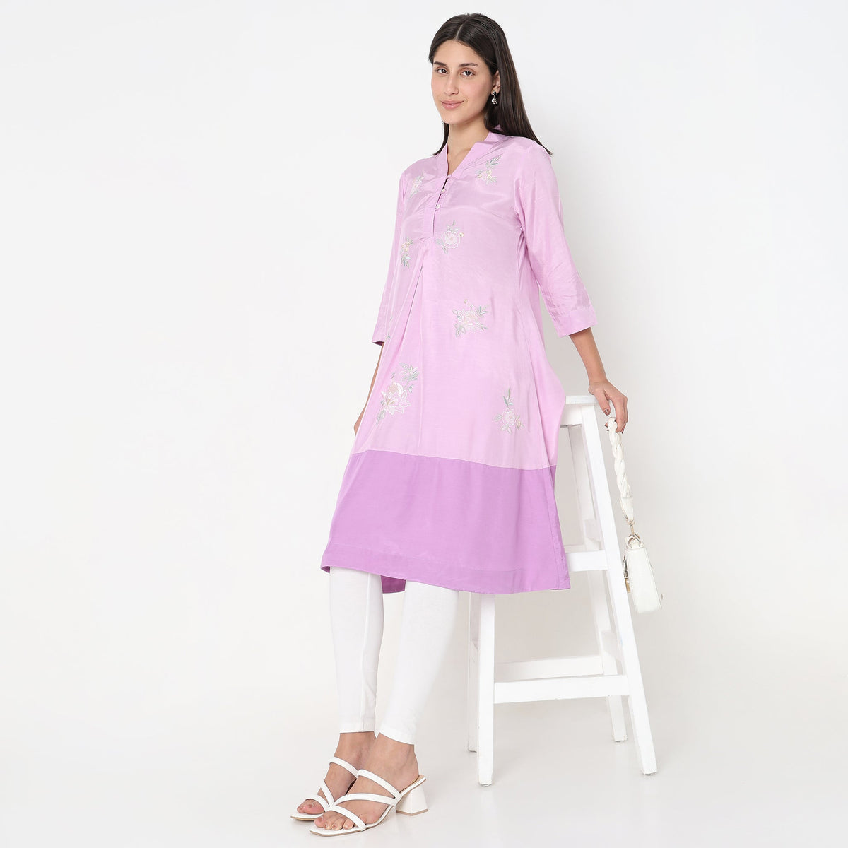 Buy Women Slim Fit Solid Ankle Length High Rise Leggings  - Style Union