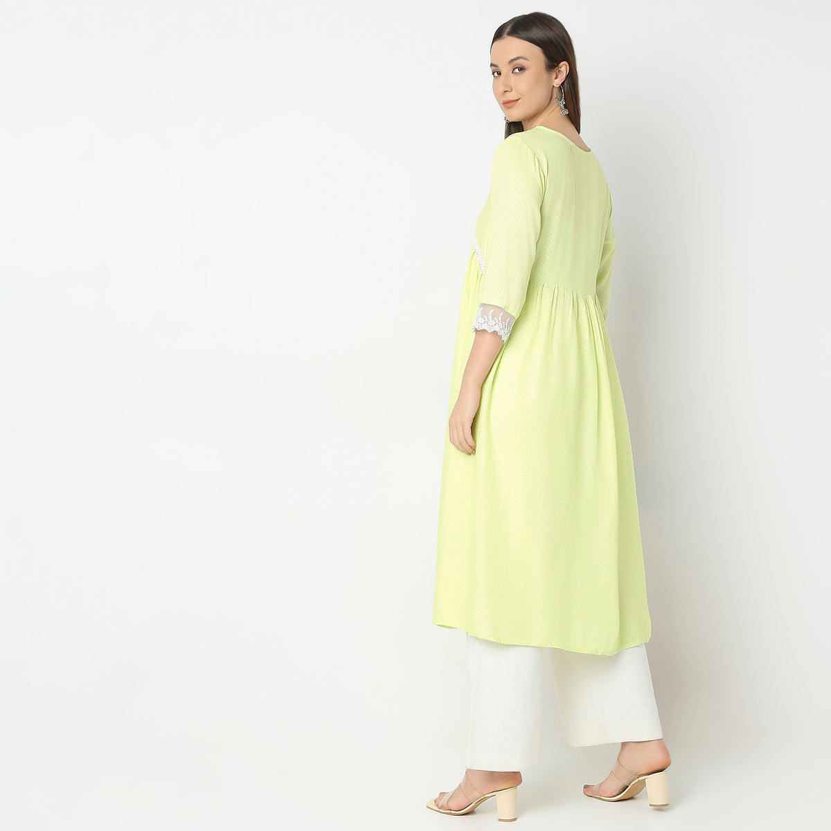 Straight Fit Printed Kurta