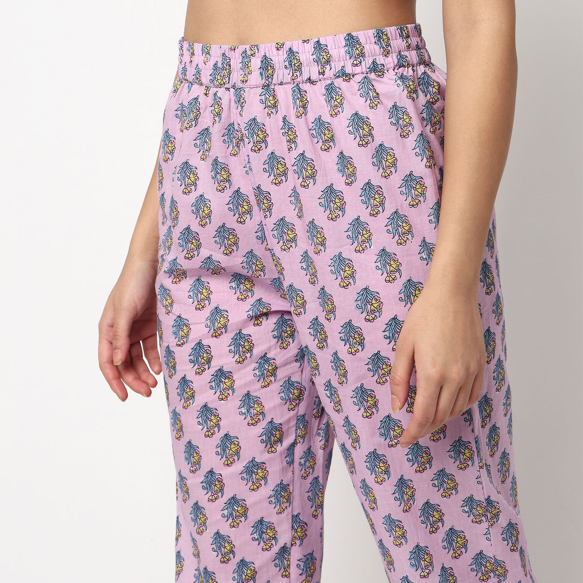 Buy Women Flare Fit Printed Three-Fourth Sleeve Kurta and Pant with Dupatta Set  - Style Union