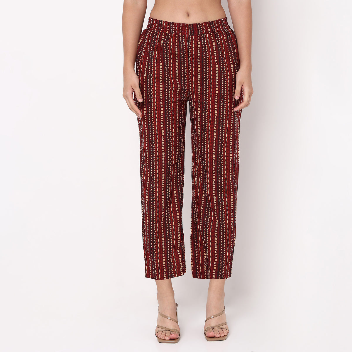 Floral Print Straight Kurta With Pant Set