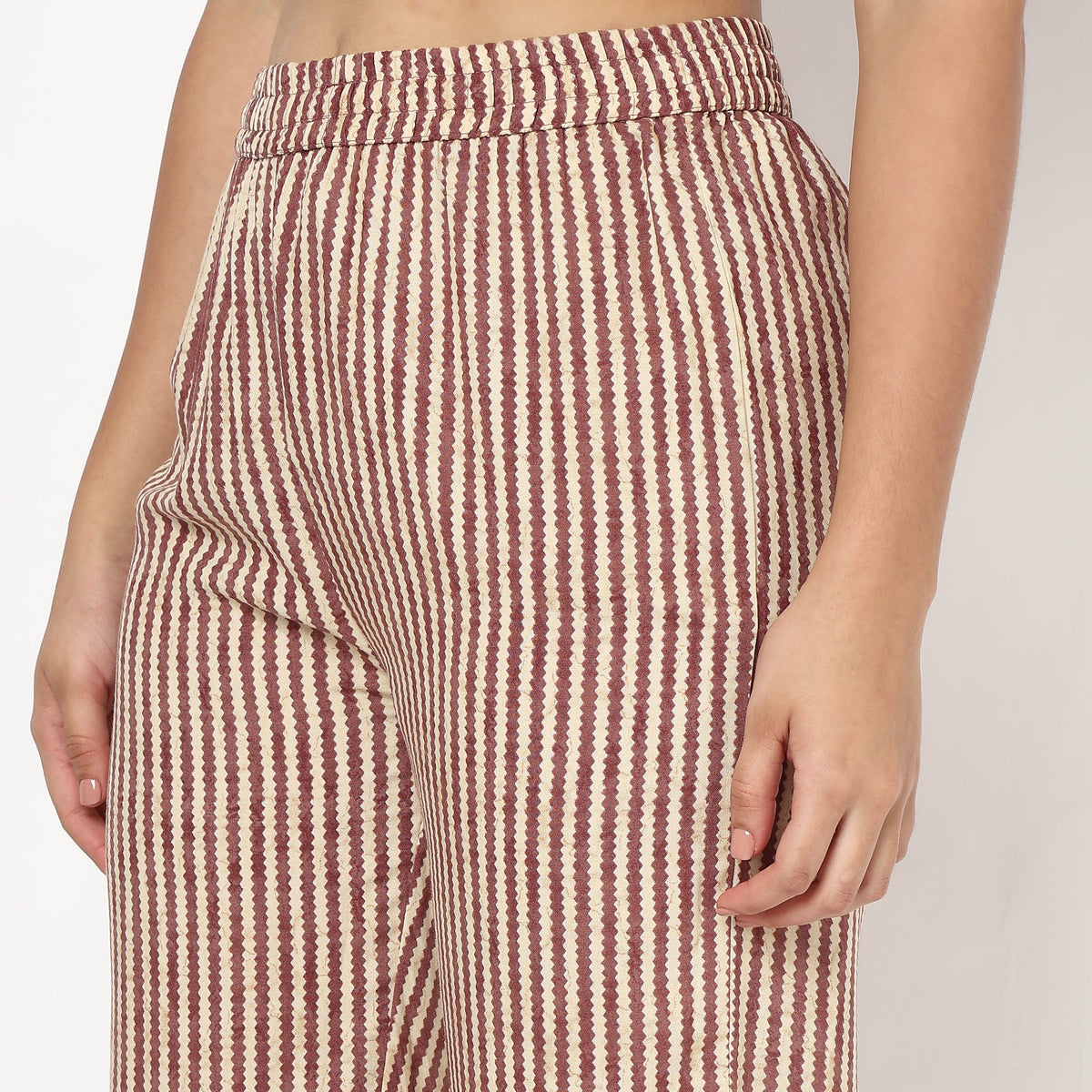 V-Neck Printed Kurta and Pant Set