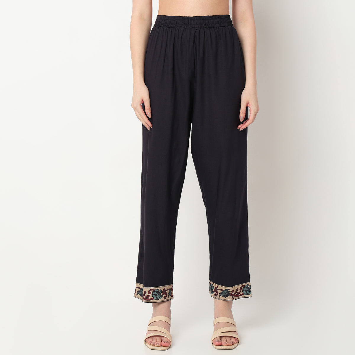 Printed Straight Kurta with Pant Set