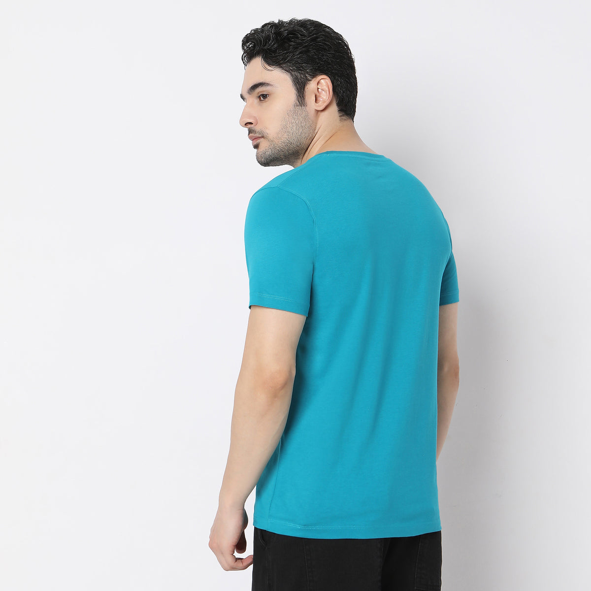 Graphic Crew Neck Modern Home T-Shirt