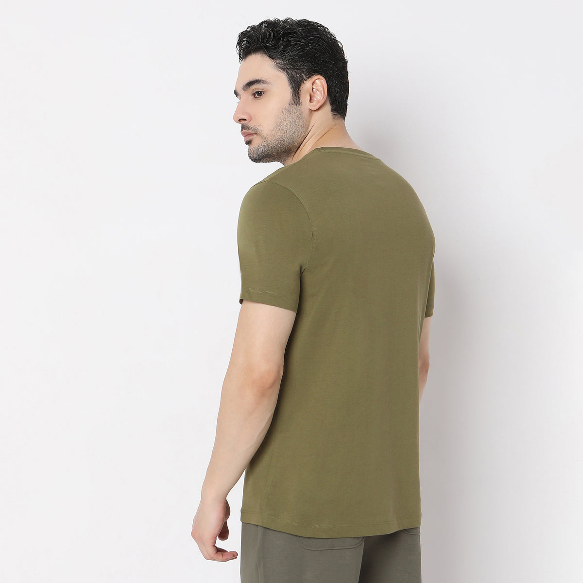 Graphic Crew Neck Modern Home T-Shirt