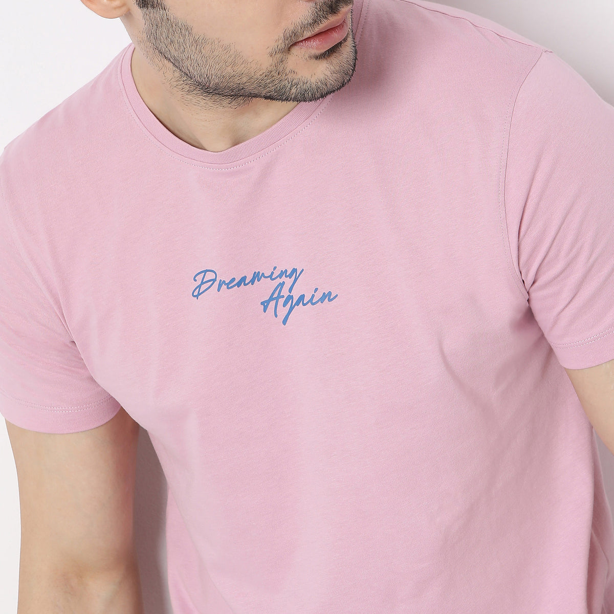 Graphic Crew Neck Modern Home T-Shirt