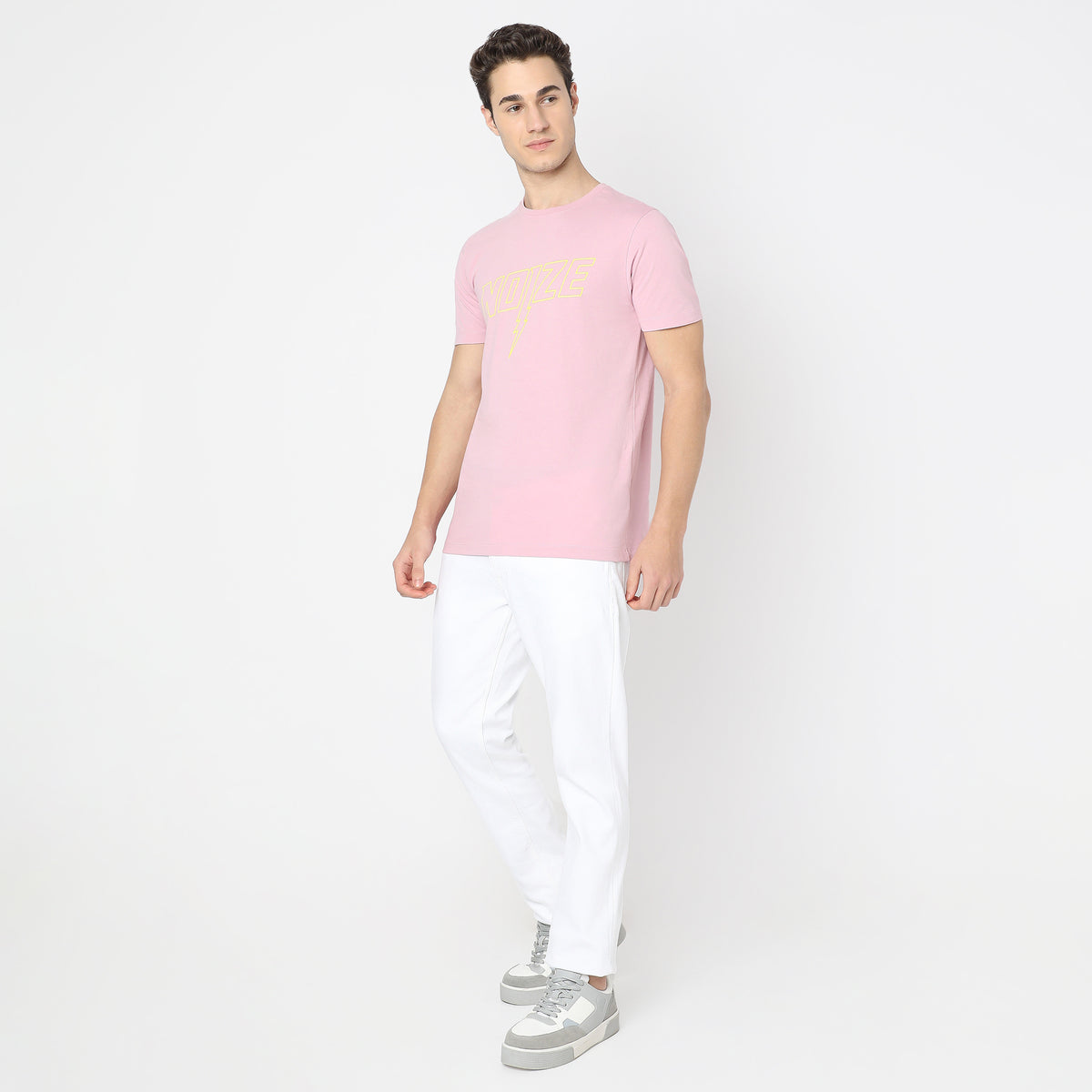 Modern Home Graphic Crew Neck T-Shirt