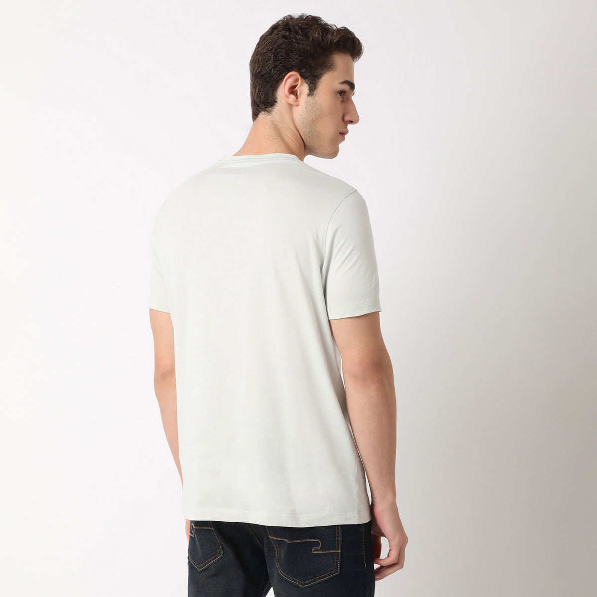 Modern Home Graphic Crew Neck T-Shirt