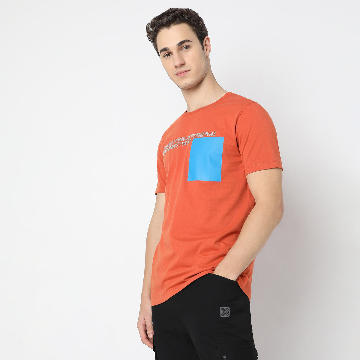 Modern Home Graphic Crew Neck T-Shirt