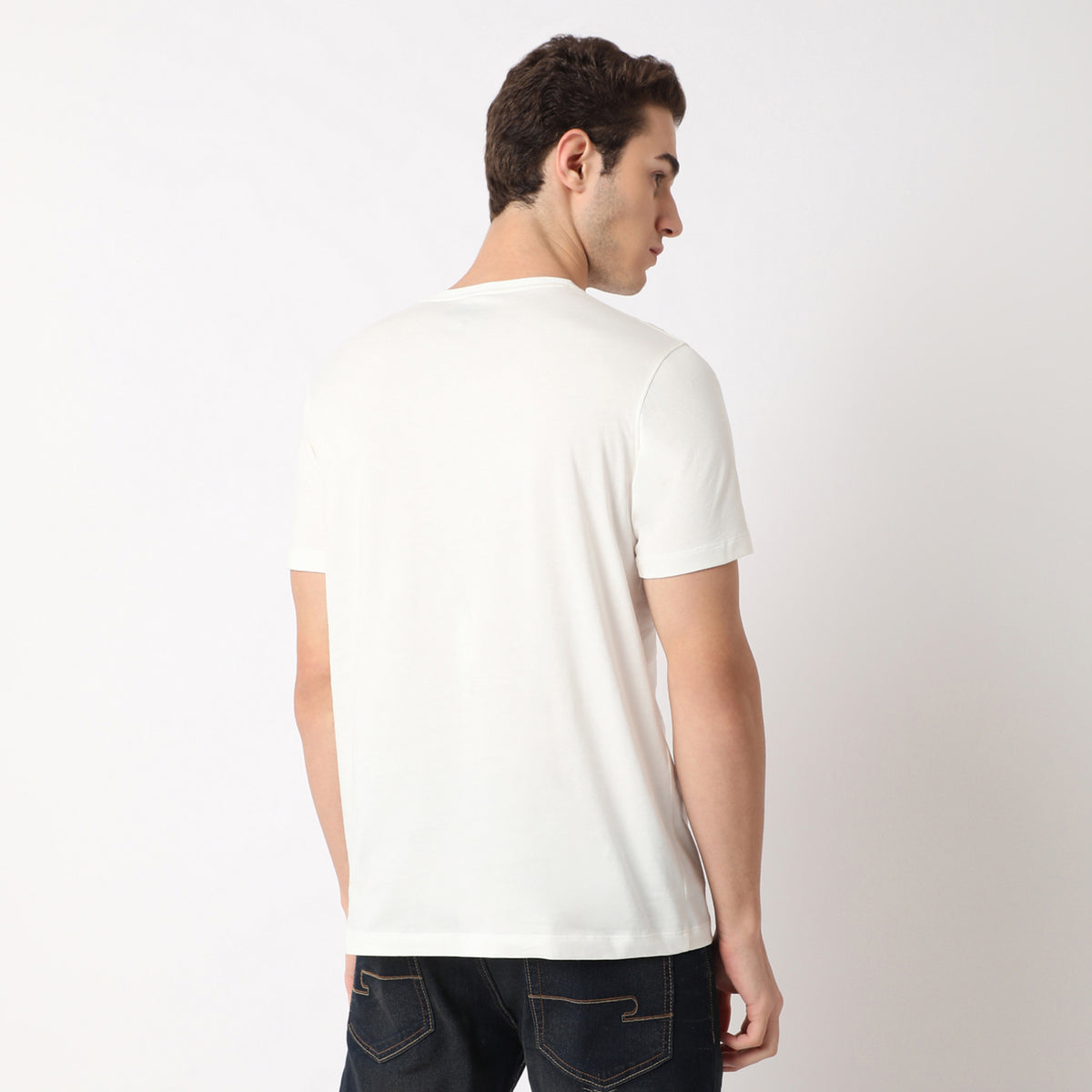 Modern Home Graphic Crew Neck T-Shirt