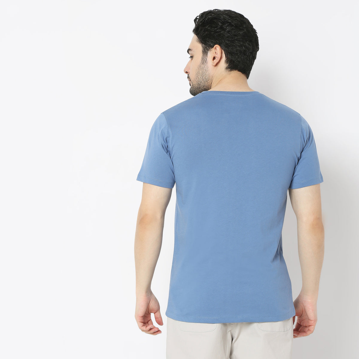 Regular Fit Graphic Crew Neck Regular Length T-Shirt