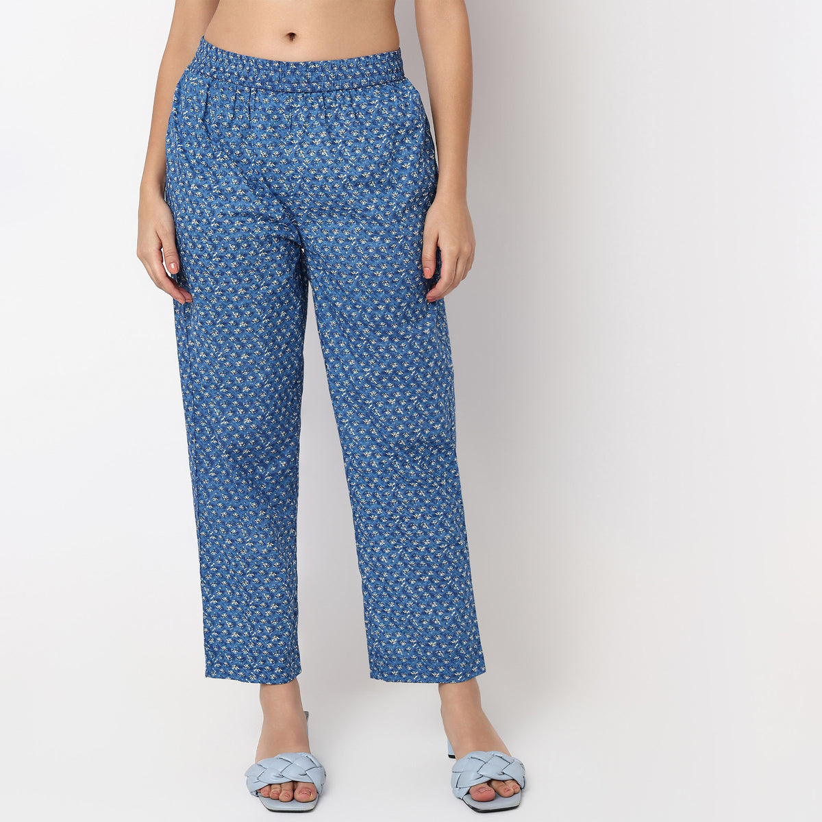 Ankle Length Straight Cord-It Pants
