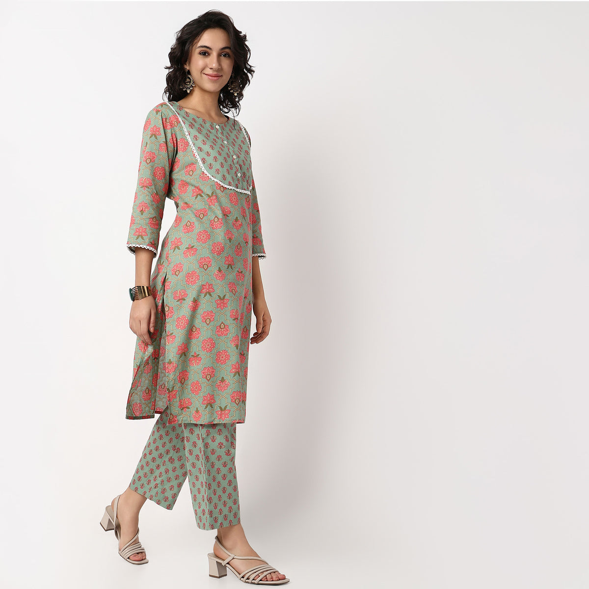 Ankle Length Straight Cord-It Pants