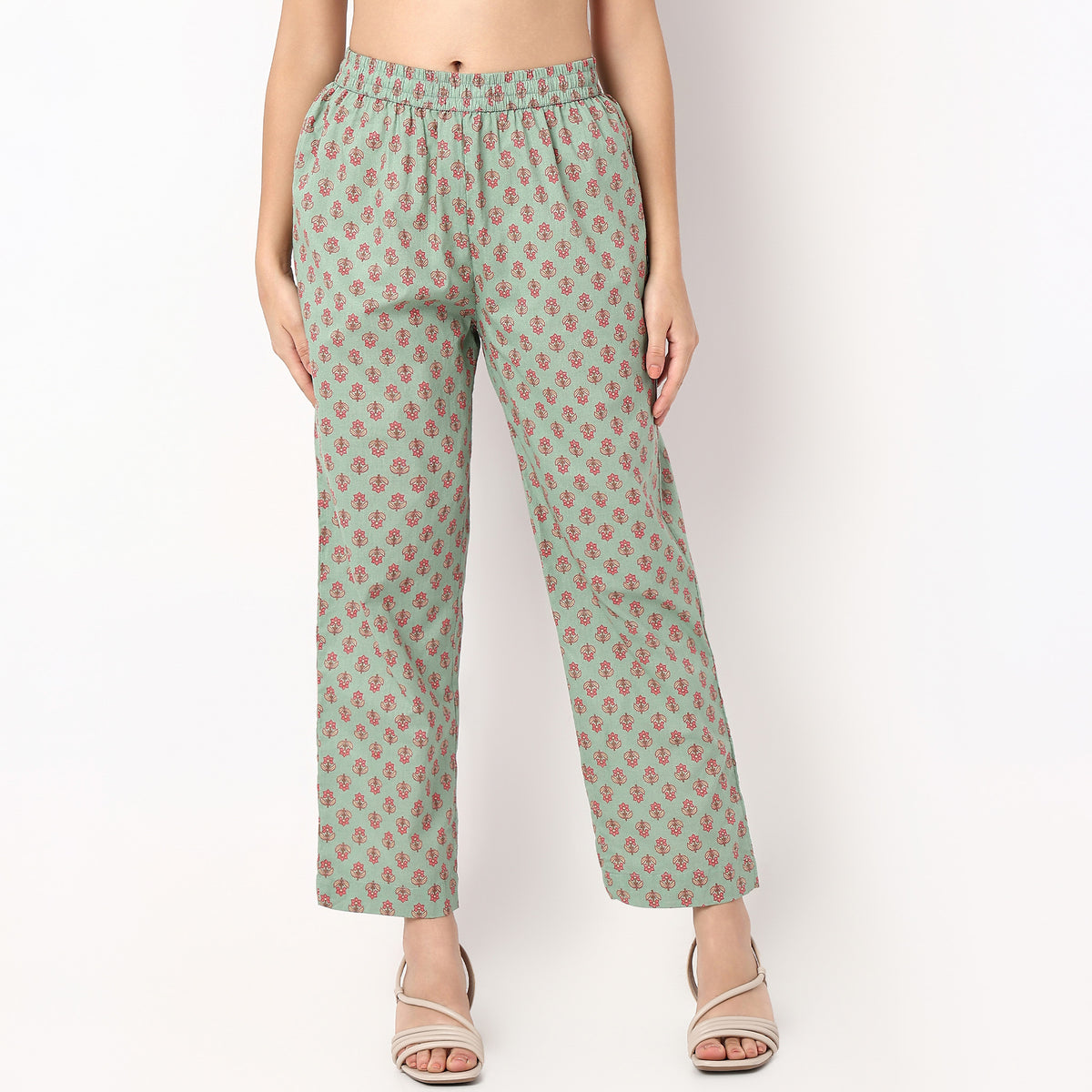 Ankle Length Straight Cord-It Pants