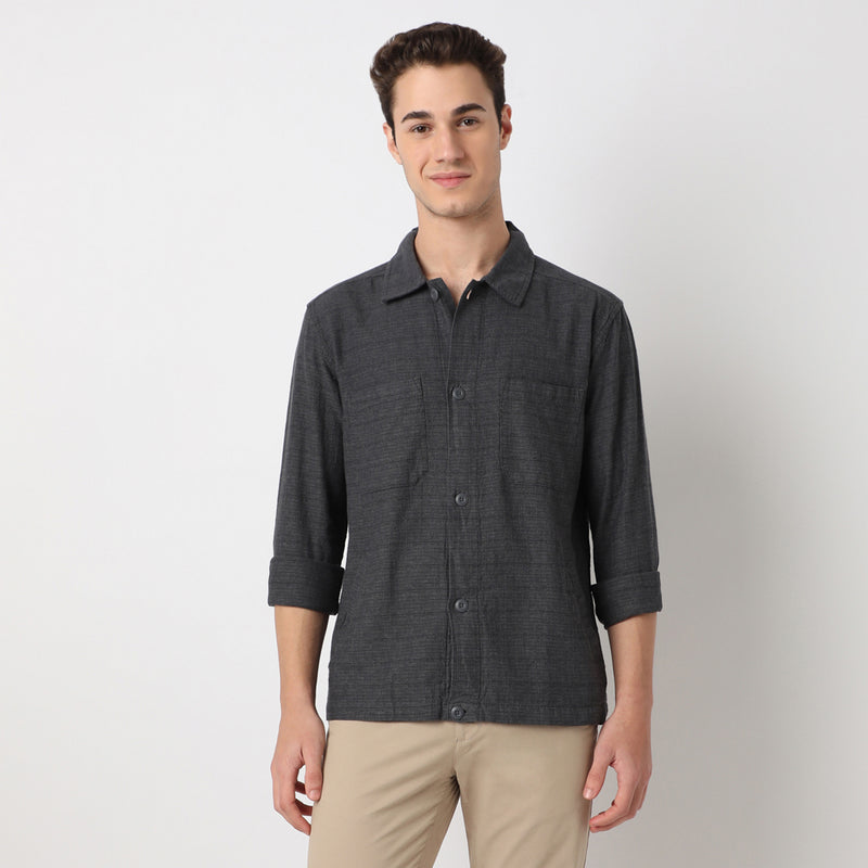 Oversized Outdoor Explorer Shacket Shirt