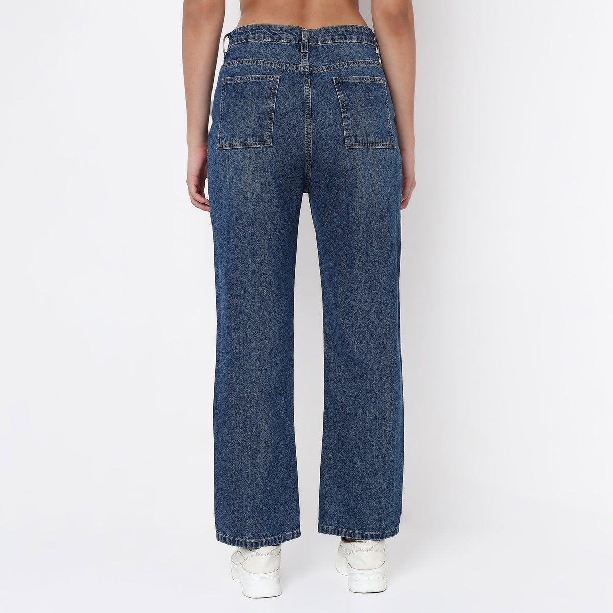 Cleaner Wash Non Stretch Straight Fit Jeans