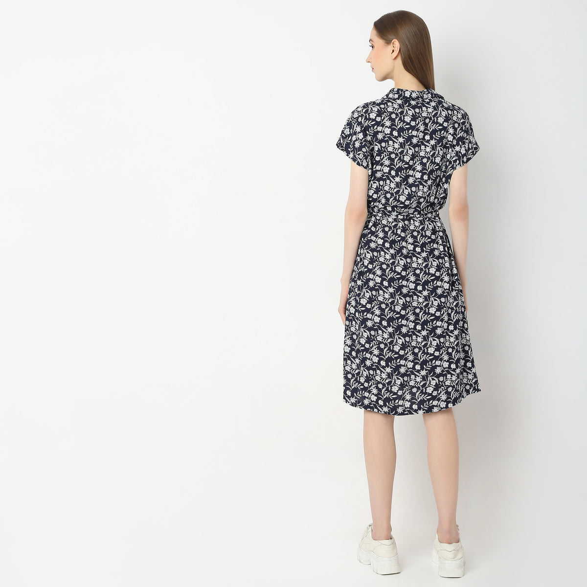 Regular Fit Floral Gown
