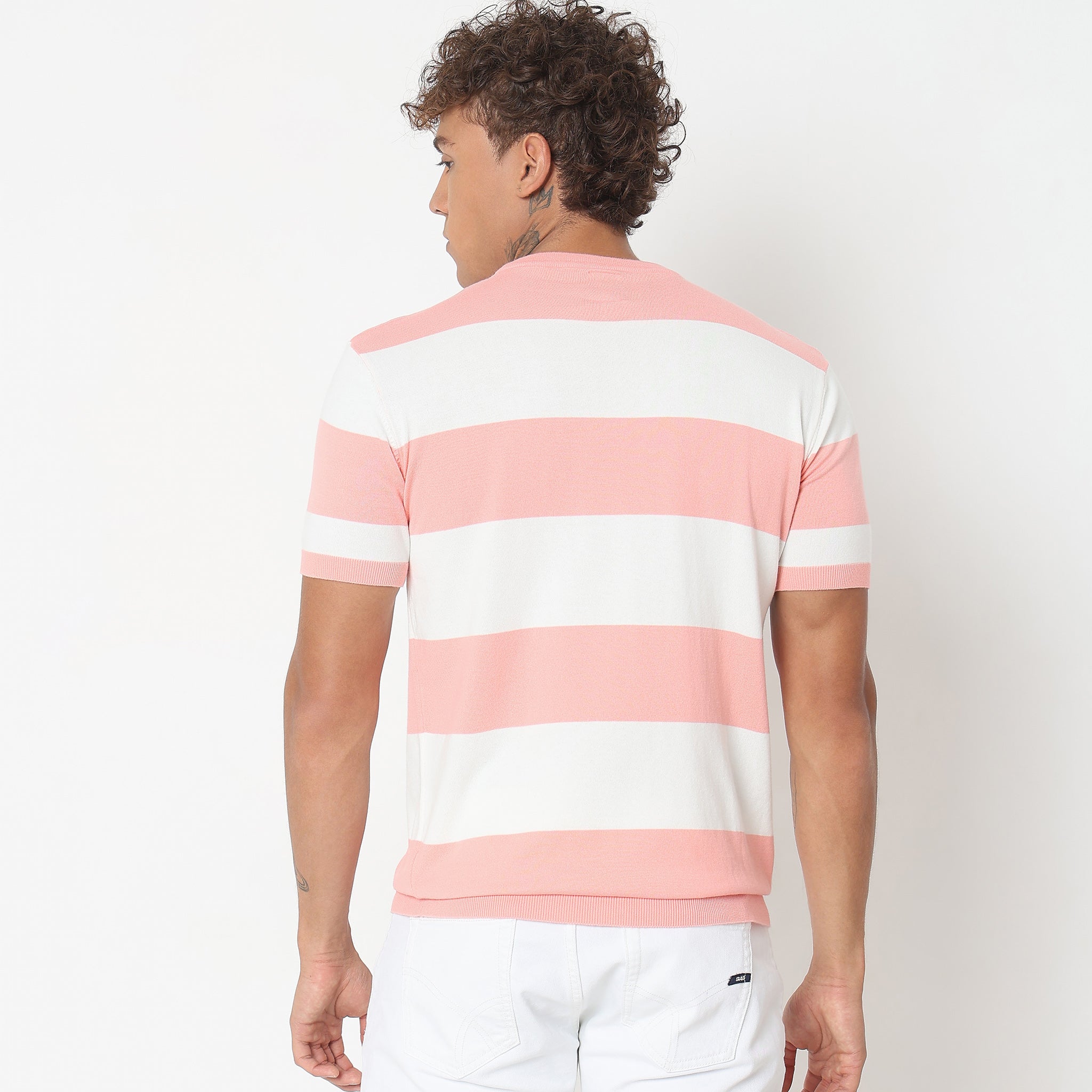 Regular Fit Striped T-Shirt