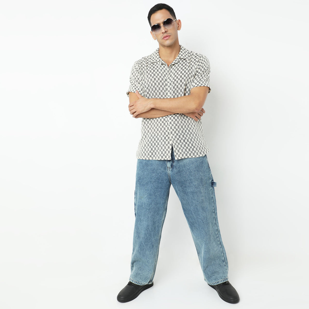 Regular Fit Structured Shirt