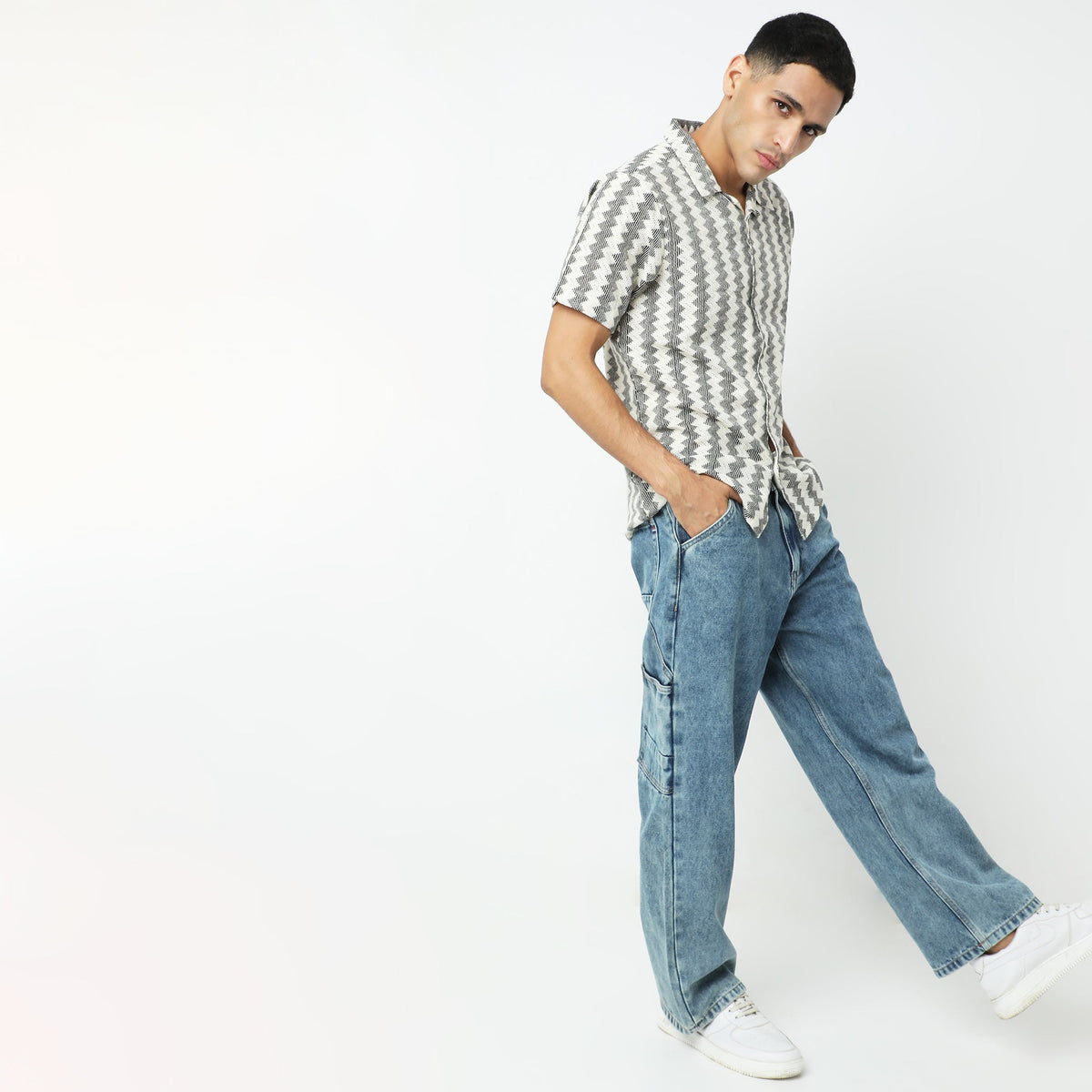 Regular Fit Structured Shirt