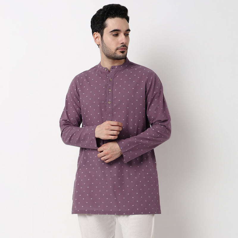 Printed Short Kurta