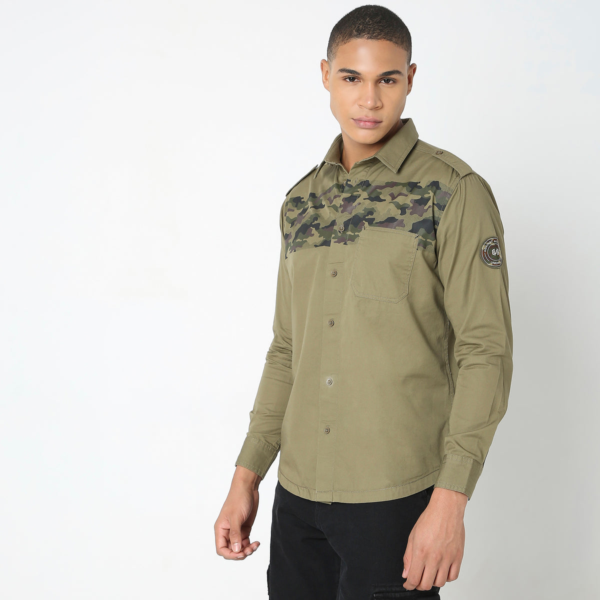 Regular Fit Printed Shirt