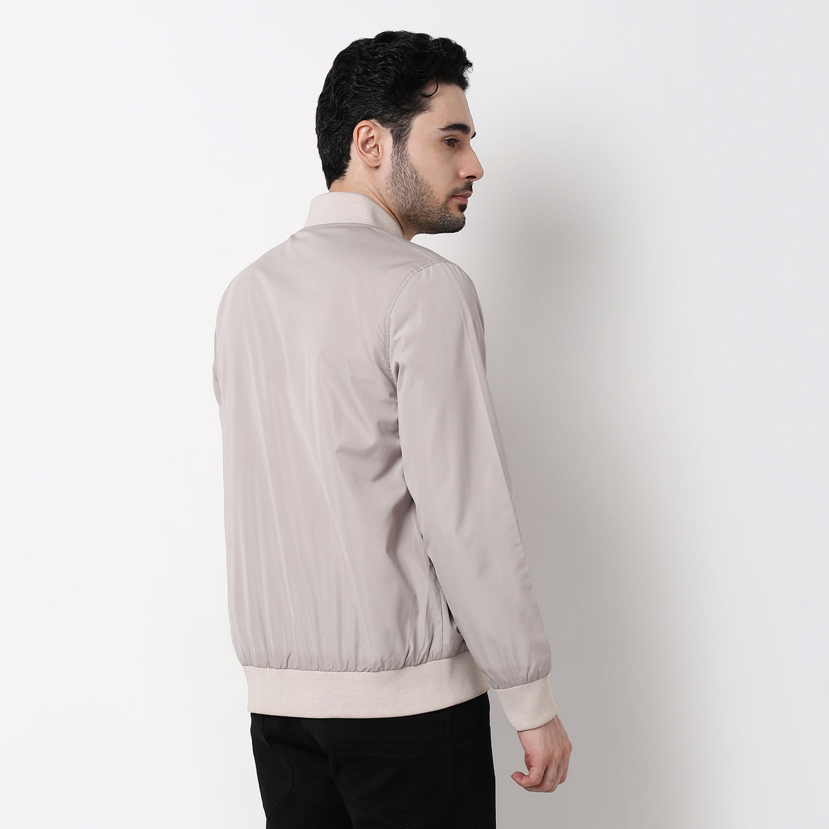 Henley Neck Jacket