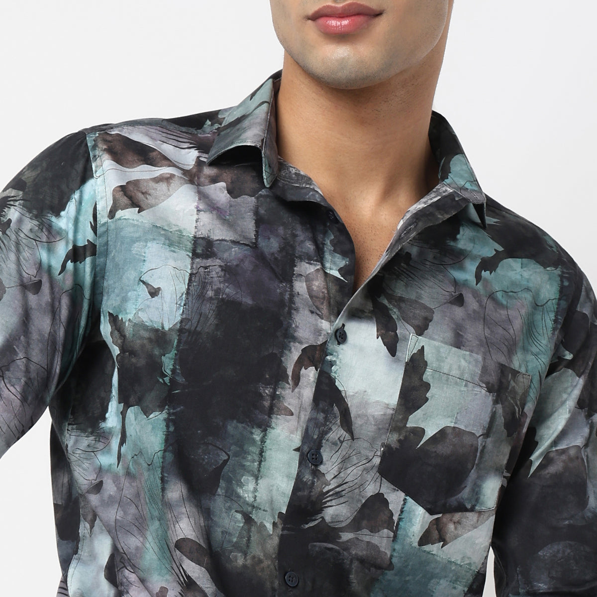 Printed Celebration Cuban Shirt