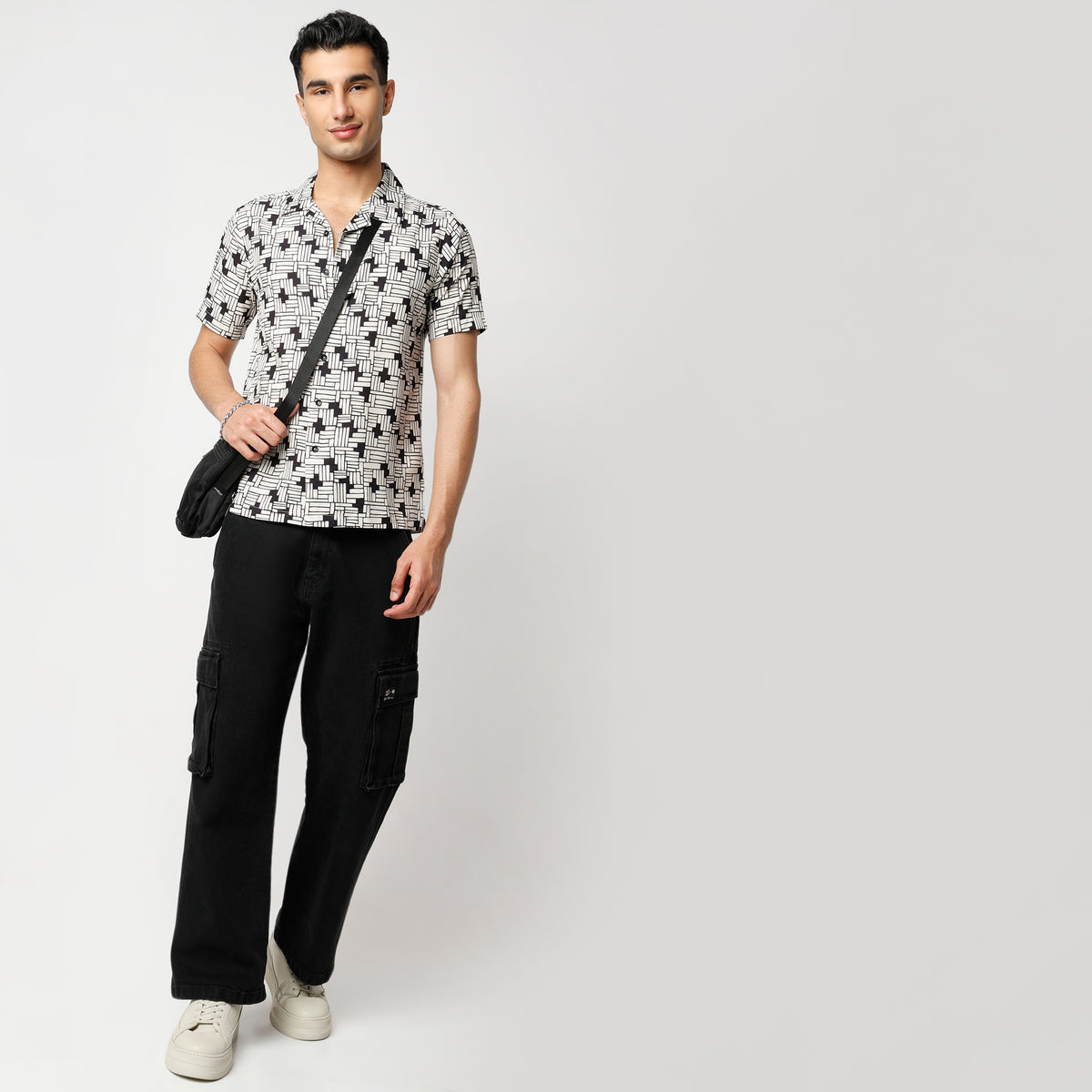 Regular Fit Printed Regular Length Shirt