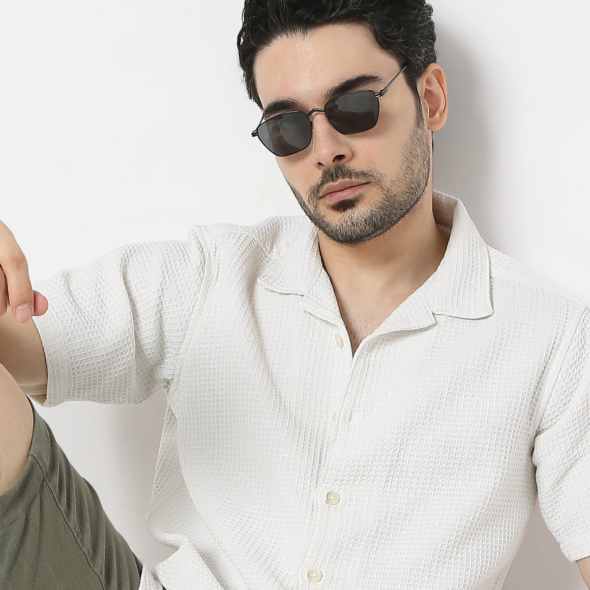 Regular Fit Structured Shirt
