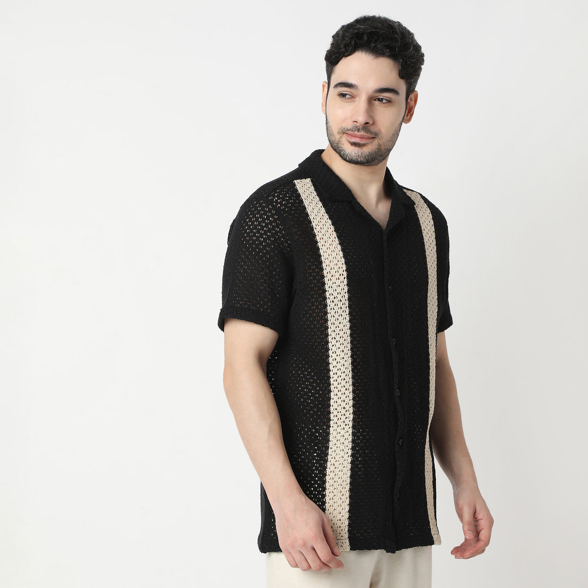 Regular Fit Structured Shirt