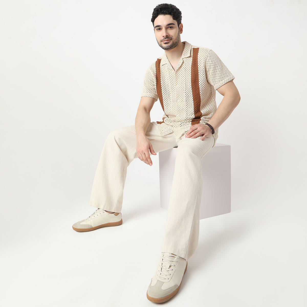 Regular Fit Structured Shirt