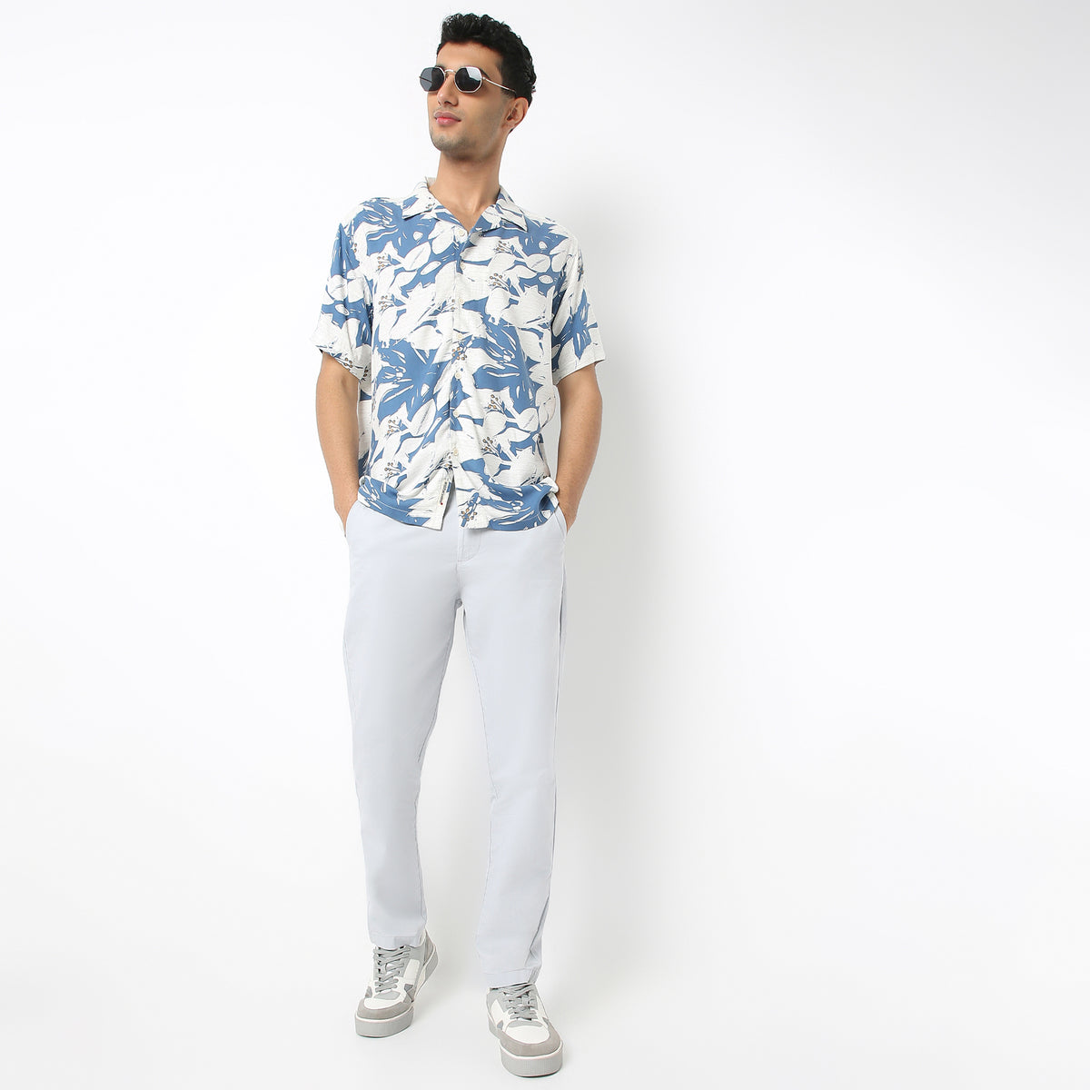 Brunch Pants - Smart Modern Elasticated Waistband Ankle Length Pure Cotton