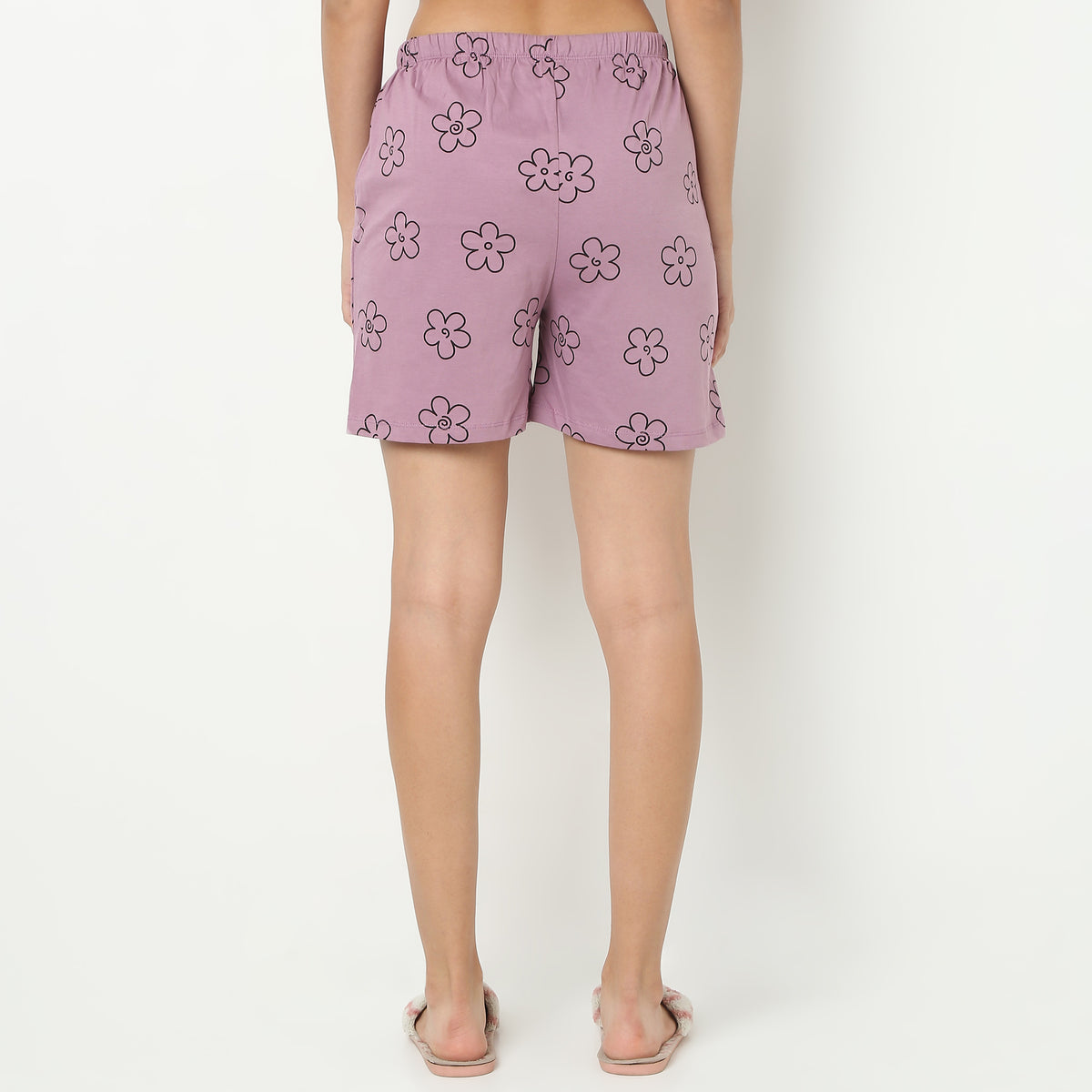 Floral Printed Loungewear Shorts