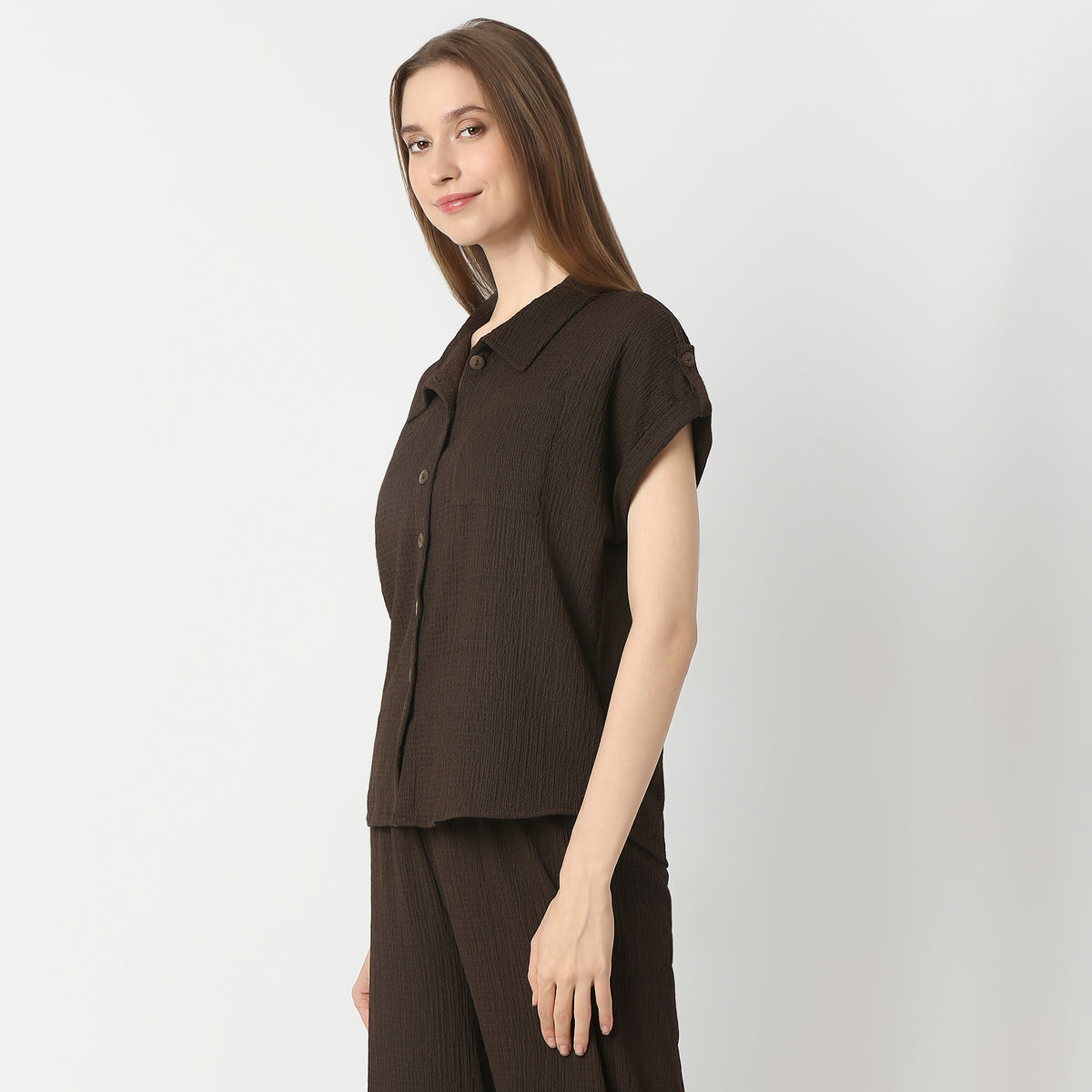 Regular Fit Structured Shirt