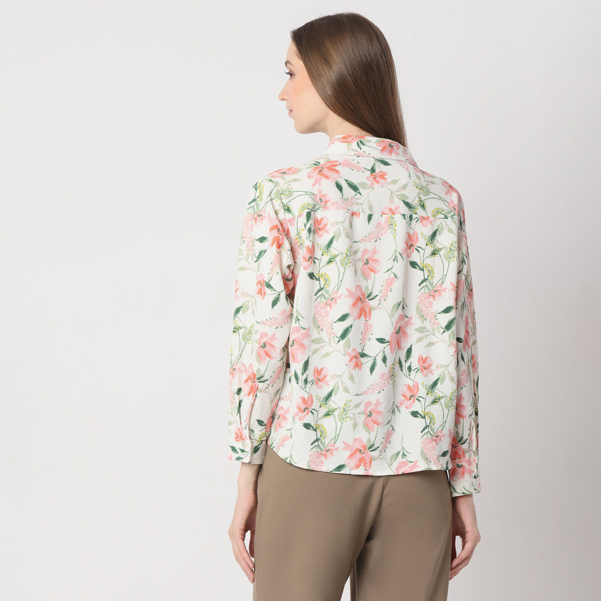 Regular Fit Printed Regular Length Shirt