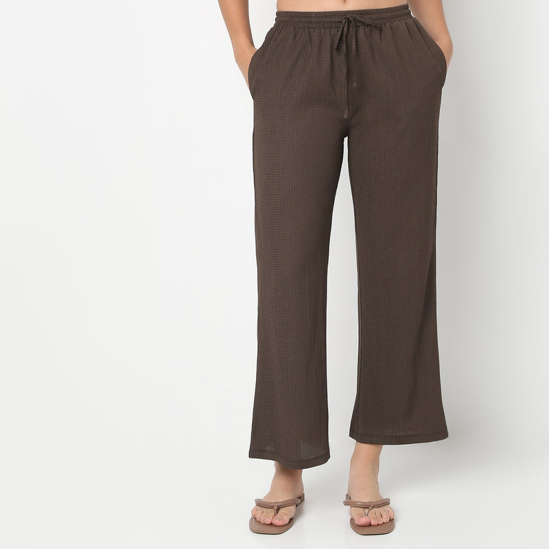 Solid Loungewear Palazzo