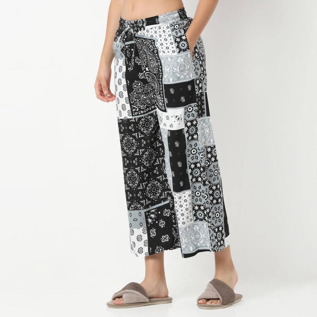 Printed Loungewear Palazzos
