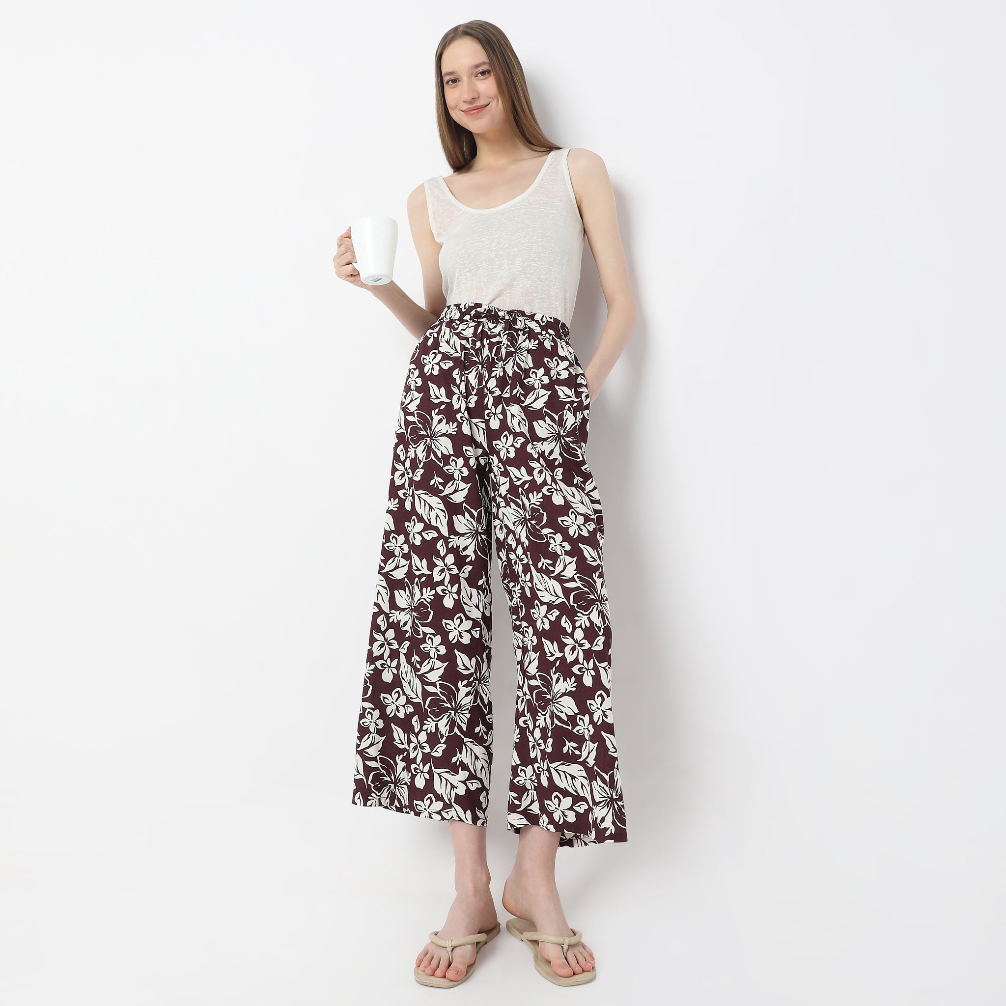 ボトムス・スパッツ apolina WINI TROUSER SET - 50S FLORAL ボトムス・スパッツ apolina WINI TROUSER SET - 50S FLORAL