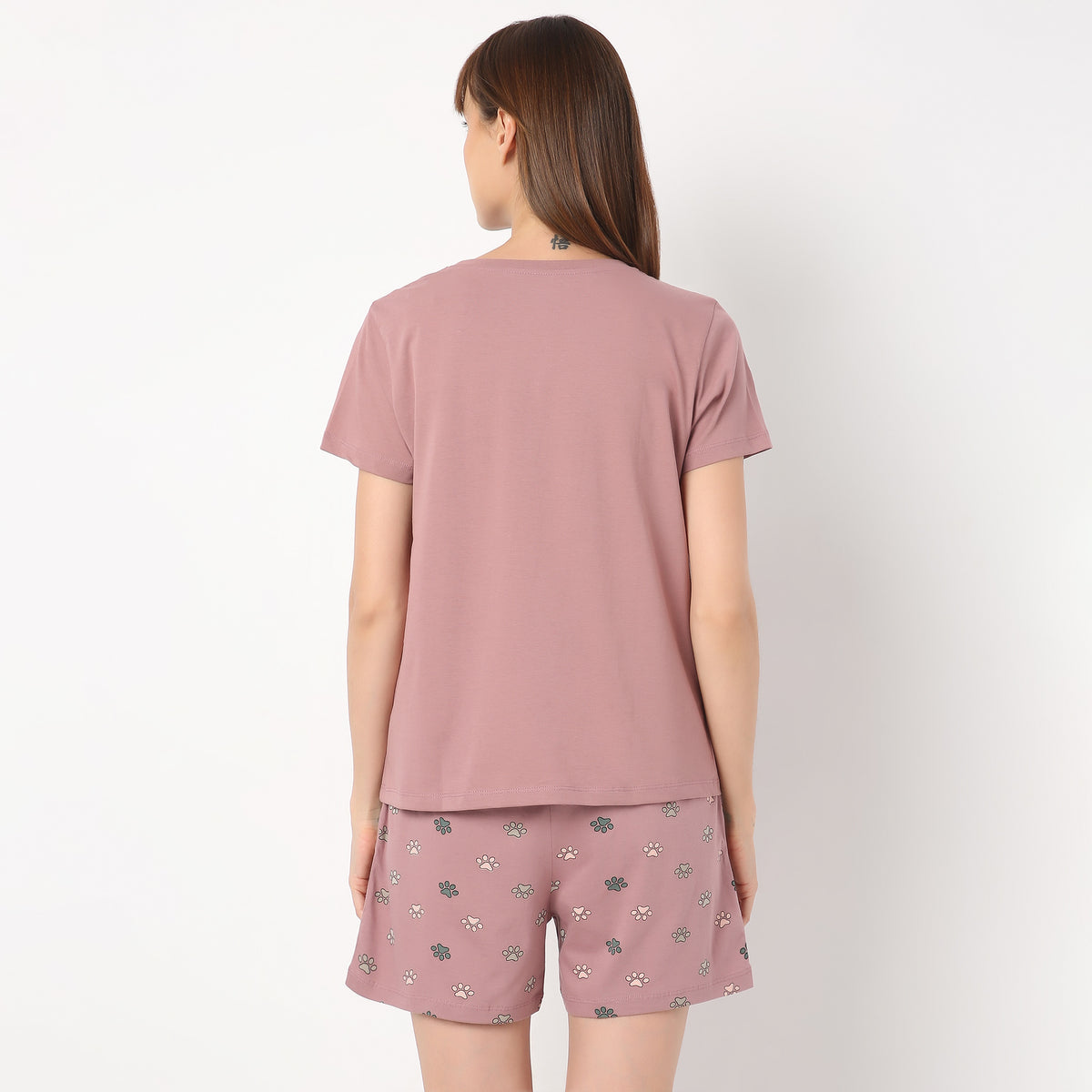 Regular Fit Printed Crew Neck T-Shirt