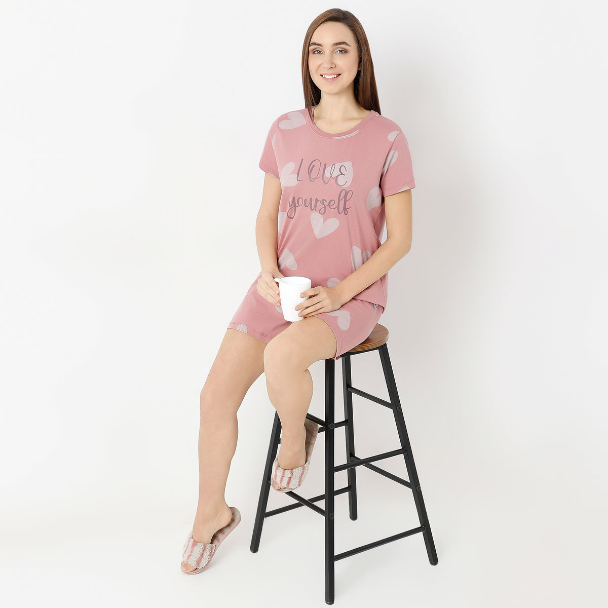 Regular Fit Printed Crew Neck T-Shirt