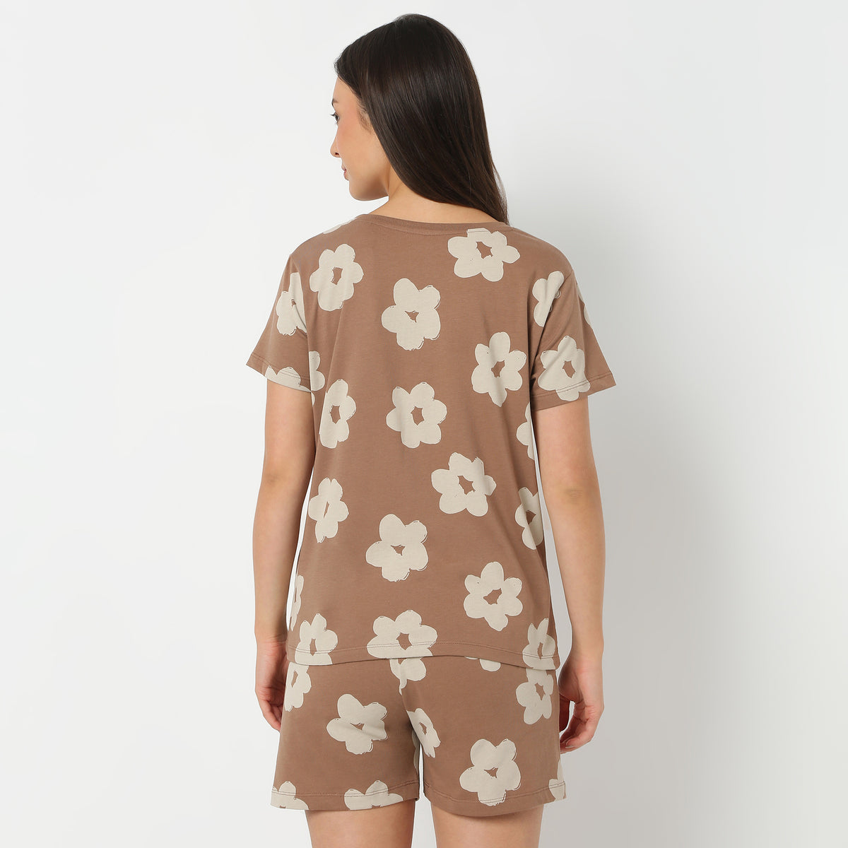 Crew Neck Printed T-Shirt